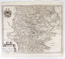 Thüringen Karte um 1800