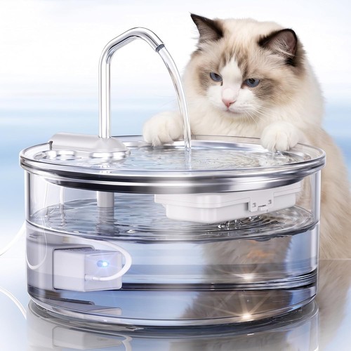 Trinkbrunnen aus glas 2l - aus, 3,2l