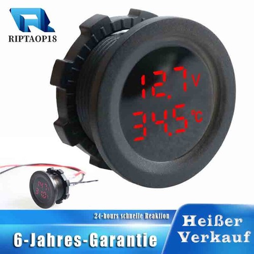 Led digital voltmeter - led,