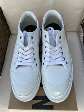 NUBIKK Herrenschuhe /LEDER-Sneaker Gr. 43/weiß‼️1xgetragen‼️mit Originalkarton
