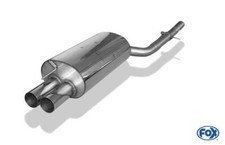 FOX Sportauspuff 2x76mm BMW