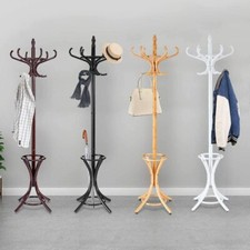 Kleiderständer Garderobenständer Jackenständer Standgarderobe Garderobe Holz