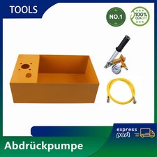 Abdrückpumpe, Prüfpumpe