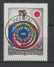 Briefmarke Österreich MiNr. 1897 Plakat von Gottfried Kumpf  gestempelt