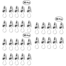 30 Stück Duschvorhangclips