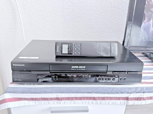 Vhs vcr panasonic fj630 - panasonic, nv