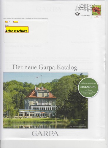 Plusbrief garpa cent - plusbrief, blume