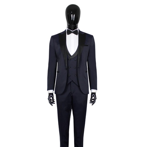 Slim fit satin - fit, smoking