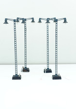 Trix Express 4x Gittermast Lampe Modell-Leuchte Straßenlampe H0 1:87 Märklin 800