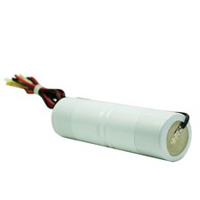 Akku Pack 2,4V 1500mAh Stab NiCd L2x1 2xSub-C Hochtemperaturzellen / Kabel