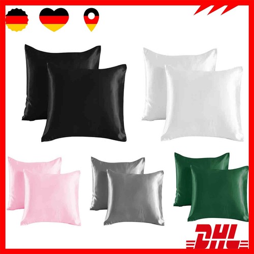 Satin kissenbezug damen - satin,