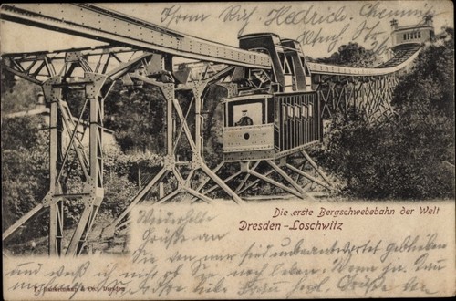 Dresden loschwitz erste - ak, loschwitz,