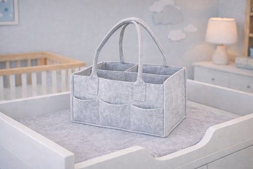 Grau filz baby windel - filz,