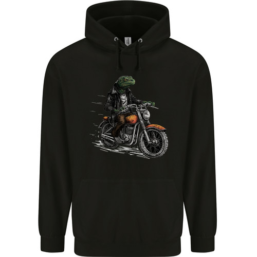Eidechse biker motorrad - eidechse,