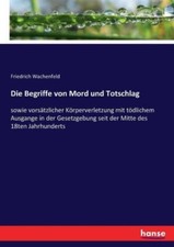 Die Begriffe Von Mord Und