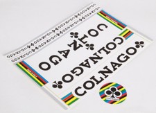 COLNAGO Decals Sticker Dekor 5-teilig Set für Rennrad Bahnrad Fixie Aufkleber