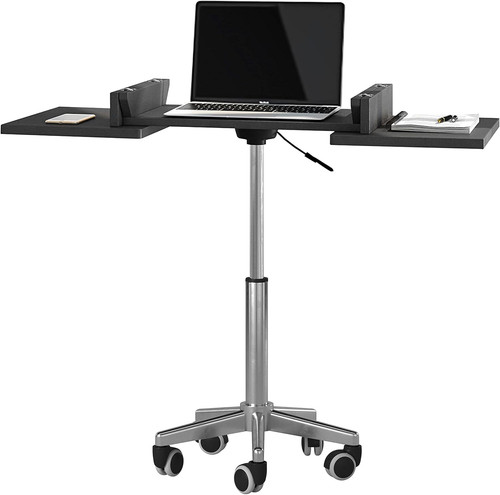 Rolling laptop stand - rolling, with