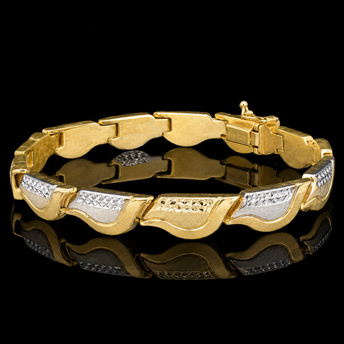 Bicolor armband 585 - bicolor,
