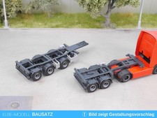 EM112.2 1:87 Bausatz 5achs Container Trailer teilbar mit Radsätzen