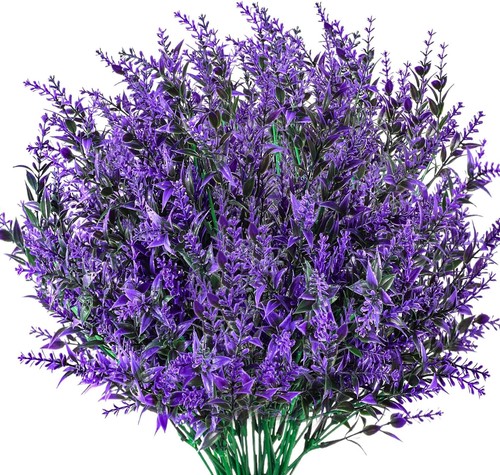 Stück lavendel kunstblumen - 6,
