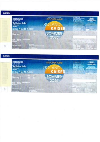 Zusammenhängende tickets - zusammenhängende,