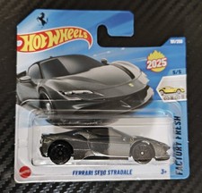 Hot Wheels Ferrari SF90 Stradale Grau , Neues Case 2025