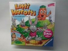 RAVENSBURGER - LOTTI KAROTTI - VERDREHTES HASENRENNEN - AUSGABE MIT 48 KARTEN