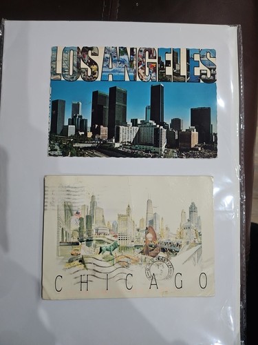 Vintage usa postkarten - usa,