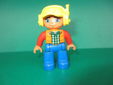 Lego Duplo Figur Mann Arbeiter