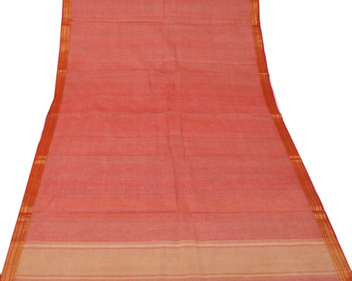 Sushila vintage pfirsich sari - pfirsich,