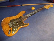 Vintage Custom Fender Stratocaster  1979 Butterfly  Inlays Messingparts, UNIQUE!