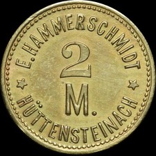 WERTMARKE: 2 Mark. E