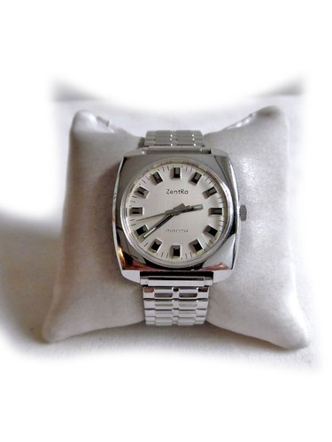 Seltene armbanduhr von zentra - armbanduhr,