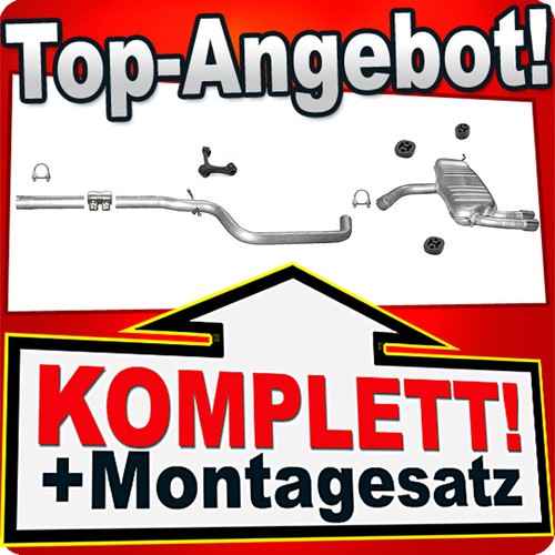 Auspuff für audi sportback - für,