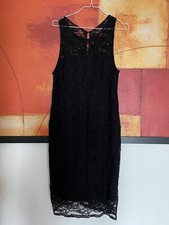 Esprit DAMENKLEID Lace  KLEID SPITZENKLEID Schwarz PARTY Gr. M