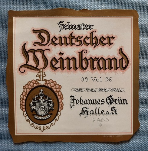 Altes flaschenetikett etikett - altes,