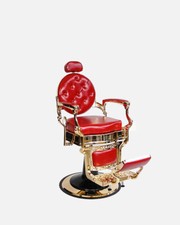 Herren Friseurstuhl Barber Barbier Stuhl Barbershop John Barber & Sons GOLD MEMO