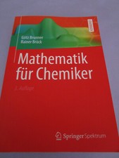 Mathematik für Chemiker/3.Auflage/978342375040