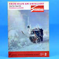 Der Deutsche Straßenverkehr 2 1969 DDR Tatran S 125 Formel 1 Audi 100 Winter G1