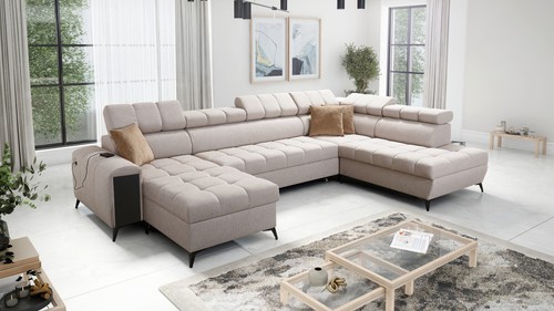 Ecksofa mit schlaffunktion und - ecksofa,