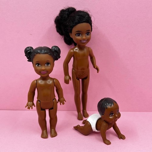 Barbie schwarz familie - barbie, aa