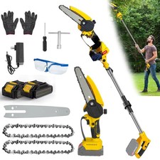 2IN1 Akku Kettensäge Teleskop