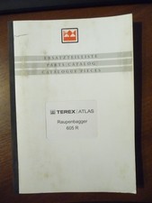 x 290 Atlas 605 R  Ersatzteilliste parts list Ersatzteilbuch