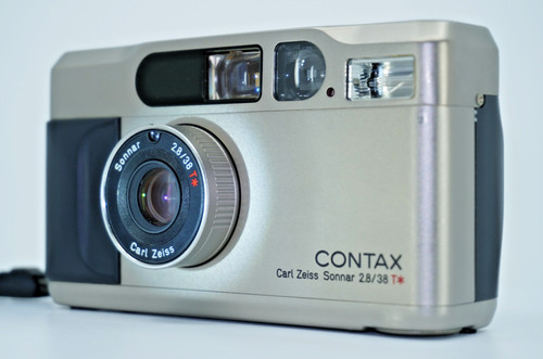 Neuwertig box contax t2 - [neuwertig, box]