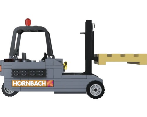 Hornbach brick set high rack - high,