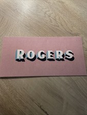 Rogers Autogramm Punk Hosen Ärzte Sondaschule Rock Dritte Wahl Bela B. Metal