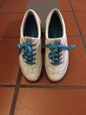 ecco Damen Golfschuhe Hydromax Weiß/Türkis Größe 39