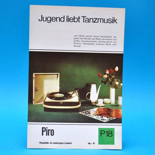 Piro phonokoffer ddr 1968 - piro,
