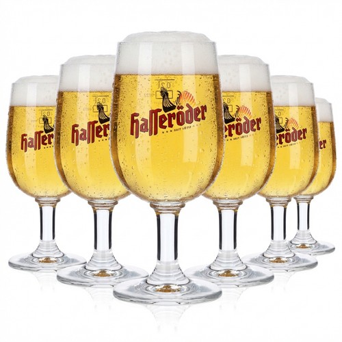 Hasseröder bier glas - hasseröder,