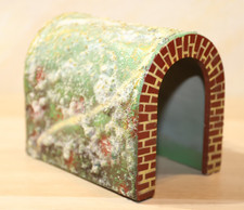 Kibri Tunnel Holz made in US Zone, Germany Spur H0, Länge 14cm